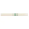 Image de Pro-Mark TXR7AN - Baguettes The Naturalen Hickory 7A, olive en nylon