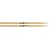 Image de Pro-Mark TX424W - Baguettes Horacio El Negro Hernandezen Hickory 424, olive en bois