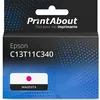 Image de Cartouche compatible Epson C13T11C340 - Magenta