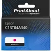 Image de Cartouche compatible Epson C13T04A340 - Magenta - Très grande capacité