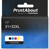 Image de Cartouche compatible HP 31+32XL (1VU24/26/27/28AE) - 4 couleurs - Multipack