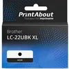 Image de Cartouche compatible Brother LC-22UBK XL - Noir - Grande capacité