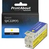 Image de Cartouche compatible Epson SJIC22P(Y) - Jaune