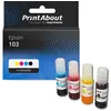 Image de Cartouche compatible Epson 103 (C13T00S64A) - 4 couleurs - Multipack