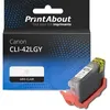 Image de Cartouche compatible Canon CLI-42LGY - Gris clair