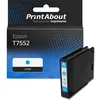 Image de Cartouche compatible Epson T7552 - Cyan