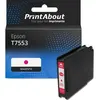 Image de Cartouche compatible Epson T7553 - Magenta