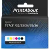 Image de Cartouche compatible Epson T67/31/32/33/34/35/36 (T673) - Packs couleur - Multipack