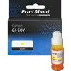 Image de Cartouche compatible Canon GI-50Y - Jaune - Grande capacité
