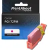 Image de Marque propre PrintAbout Cartouche d'encre PGI-72PM Magenta photo Convient pour Canon