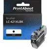 Image de Cartouche compatible Brother LC-421XLBK - Noir - Grande capacité