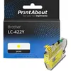 Image de Cartouche compatible Brother LC-422Y - Jaune