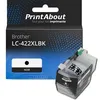 Image de Cartouche compatible Brother LC-422XLBK - Noir - Grande capacité