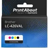 Image de Cartouche compatible Brother LC-426VAL - 4 couleurs - Multipack