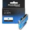 Image de Cartouche compatible Brother LC-427C - Cyan
