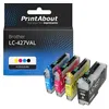 Image de Cartouche compatible Brother LC-427VAL - 4 couleurs - Multipack