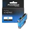 Image de Cartouche compatible Brother LC-427XLC - Cyan - Grande capacité