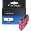 Image de Cartouche compatible Brother LC-427XLM - Magenta - Grande capacité