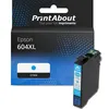 Image de Cartouche compatible Epson 604XL (C13T10H24010) - Cyan - Grande capacité