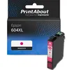 Image de Cartouche compatible Epson 604XL (C13T10H34010) - Magenta - Grande capacité