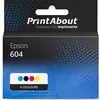 Image de Cartouche compatible Epson 604 (C13T10H64010) - 4 couleurs - Multipack
