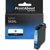 Image de Cartouche compatible Epson 503XL (C13T09R24010) - Cyan - Grande capacité