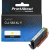 Image de Cartouche compatible Canon CLI-581XL Y - Jaune - Grande capacité