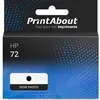 Image de Cartouche compatible HP 72 (C9370A) - Noir photo