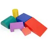 Image de 6pcs blocs de construction giantex en mousse coloré jouets éducatifs pour développer les capacités motrices des bébés,fait en PU+EPE