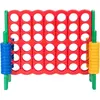 Image de Jeux Puissance 4 Géant, 42 jetons circulaires, 120*42*104 cm Panneau Rouge + Cadre Vert