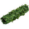 Image de CostwayHaie Artificielle 150 x 300CM Feuilles de Lierre en Polyester Vert Réaliste Idéal pour la Décoration