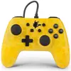 Image de PowerA Contrôleur filaire amélioré Pikachu (Switch), Manette, Jaune