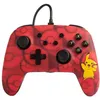 Image de Mannette de jeu filaire PowerA Pikachu Rouge pour Nintendo Switch