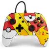 Image de PowerA Contrôleur filaire Pikachu Pop Art (Switch), Manette, Rouge