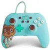 Image de Manette Filaire améliorée PowerA pour Nintendo Switch Edition Animal Crossing Tom Nook