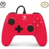 Image de PowerA Manette filaire pour Nintendo Switch - Raspberry Red (Switch), Manette, Rouge