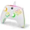 Image de PowerA Contrôleur XB Advantage wired Lumectra white (PC, Xbox One S, Xbox Series S, Xbox Series X), Manette, Multicolore, Blanc
