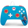 Image de Manette Basic filaire Nintendo Switch - Casseur de briques Mario (Switch, Switch OLED), Manette, Bleu