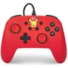 Image de Manette Basic filaire Nintendo Switch - Pikachu qui rit (Switch), Manette, Rouge