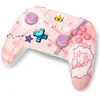 Image de PowerA Enhanced Wireless Controller Princess Peach Plaid (Switch, Switch Lite, Switch OLED), Manette, Rose