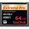 Image de SANDISK Extreme Pro Compact Flash (64 Go, CF), Carte mémoire, Noir