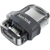 Image de SANDISK Ultra Dual Drive M3.0 (64 Go, USB-A), Clé USB, Gris, Noir, Argent, Transparent