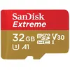 Image de SANDISK Extreme UHS-I V30 for Action Cam (32 Go, microSDHC, U3, UHS-I), Carte mémoire, Blanc, Rouge, Jaune