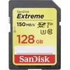 Image de SanDisk Extreme - Carte mémoire flash - 128 Go - Video Class V30 / UHS-I U3 / Class10 - SDXC UHS-I
