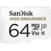 Image de SanDisk High Endurance MicroSD  Card 64GB MicroSD Card - SDSQQNR-064G-GN6IA
