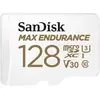Image de SANDISK endurance maximale (128 Go, microSDXC, U3, UHS-I), Carte mémoire, Blanc