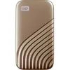 Image de WD My Passport SSD WDBAGF0010BGD - SSD - chiffré - 1 To - externe (portable) - USB 3.2 Gen 2 (USB-C connecteur) - AES 256 bits - or