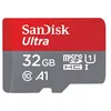 Image de SanDisk Ultra - Carte mémoire flash (adaptateur microSDHC - SD inclus(e)) - 32 Go - A1 / UHS-I U1 / Class10 - microSDHC UHS-I (pack de 2)