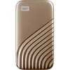 Image de WD My Passport WDBAGF0020BGD - SSD - chiffré - 2 To - externe (portable) - USB 3.2 Gen 2 (USB-C connecteur) - AES 256 bits - or