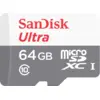 Image de SanDisk Ultra® MicroSDXC  UHS-I Card with Adapter - 64GB MicroSD Card - SDSQUNR-064G-GN3MA